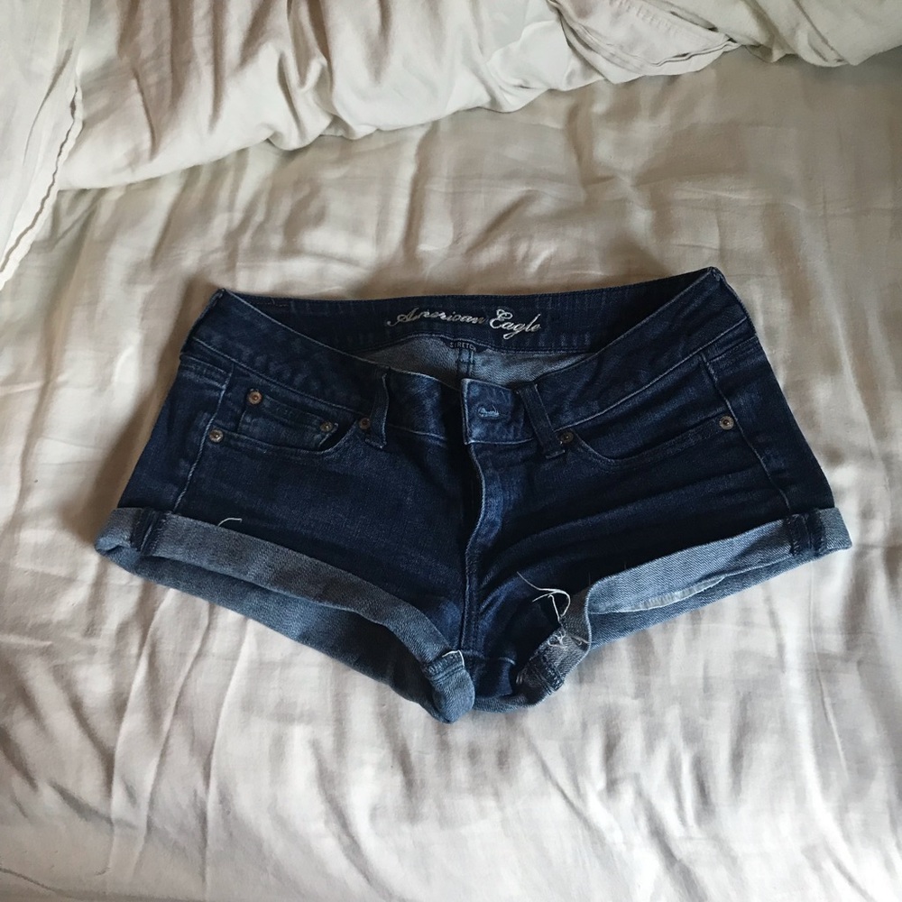 American eagle jean shorts